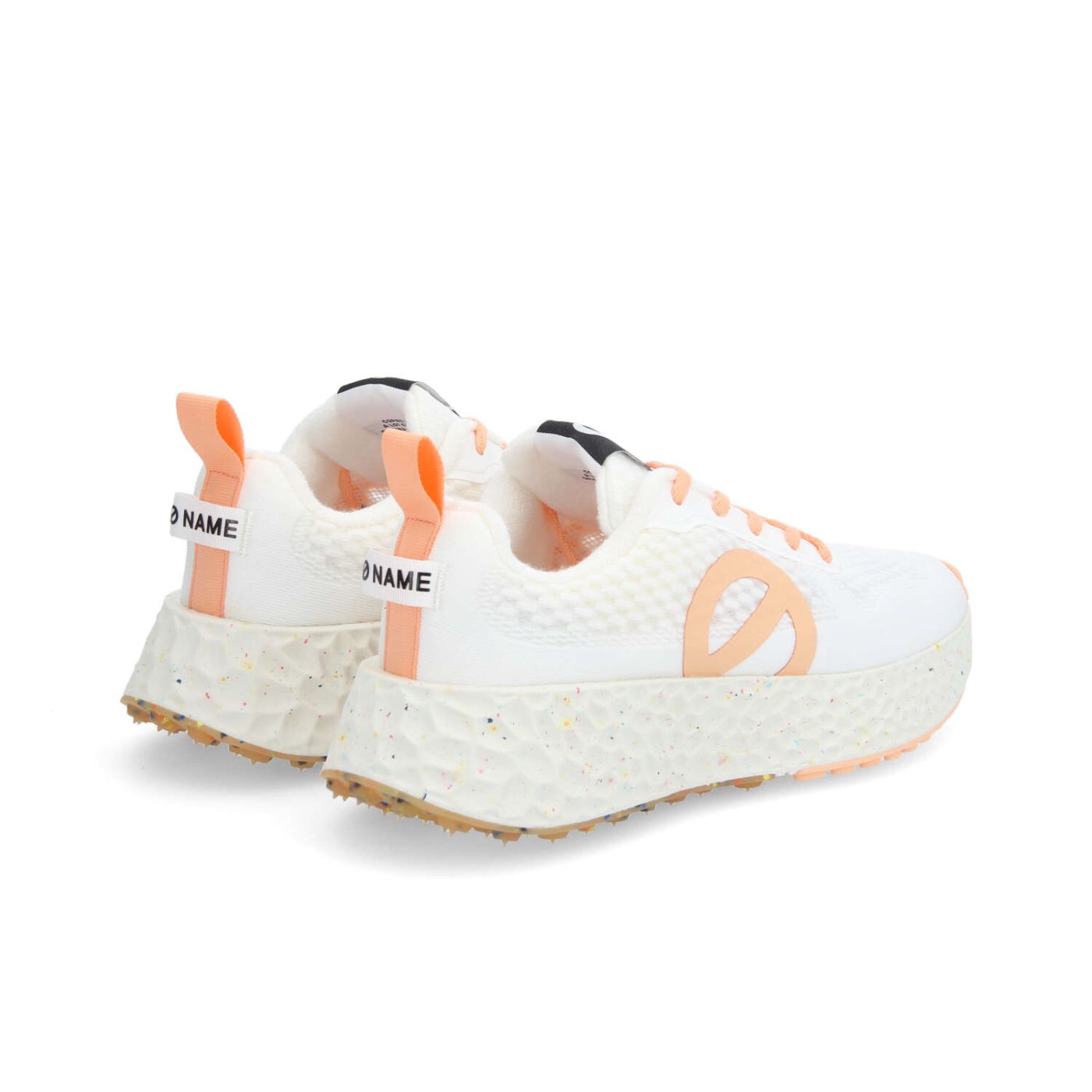 CARTER FLY W - MESH RECYCLED - BLANC/ORANGE